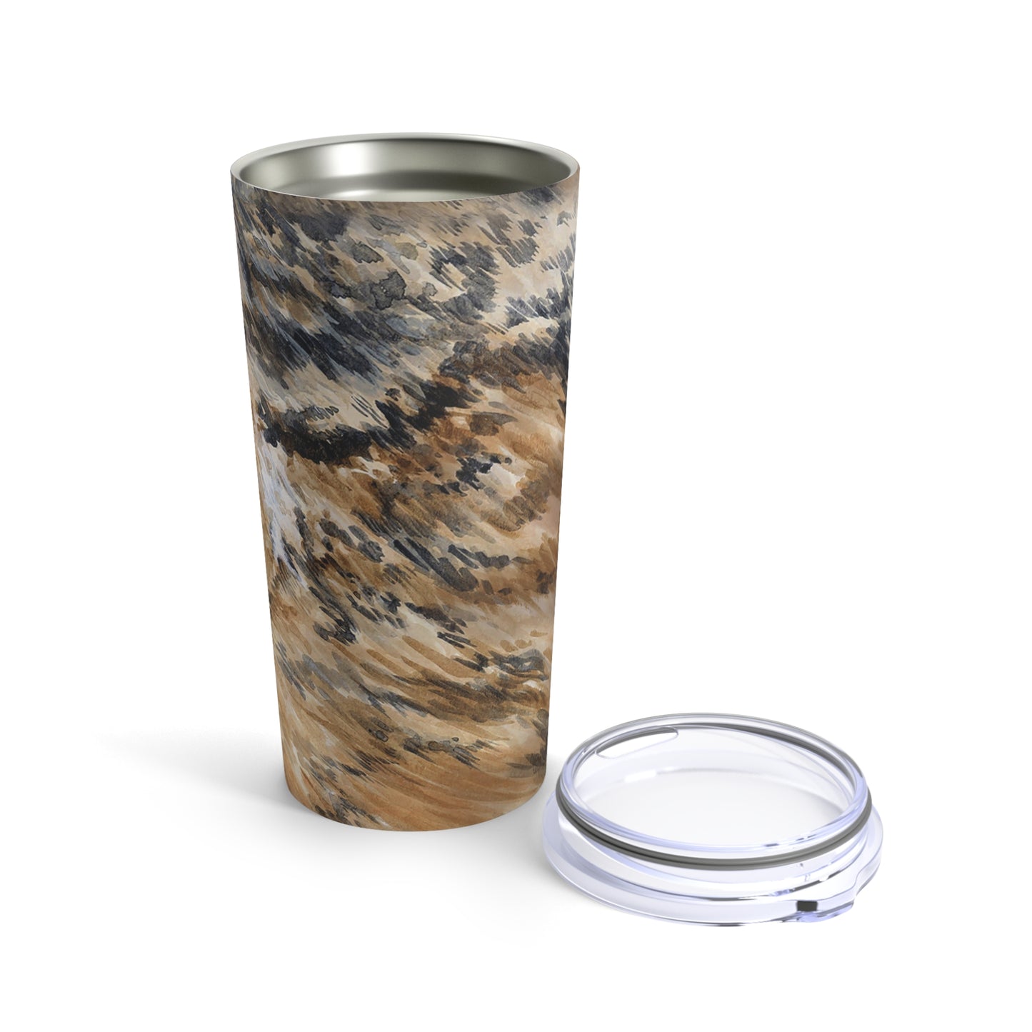 Tumbler 20oz - Longhorn Brindle Hide