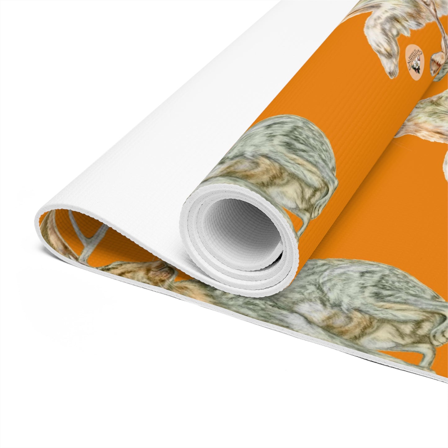 Foam Yoga Mat - Rowdy Jacks_Tangerine