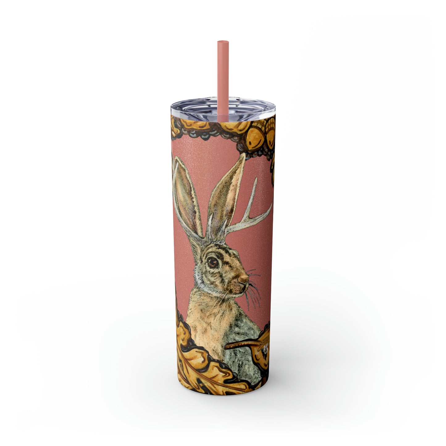 Skinny Tumbler with Straw, 20oz - Jacks Are Wild