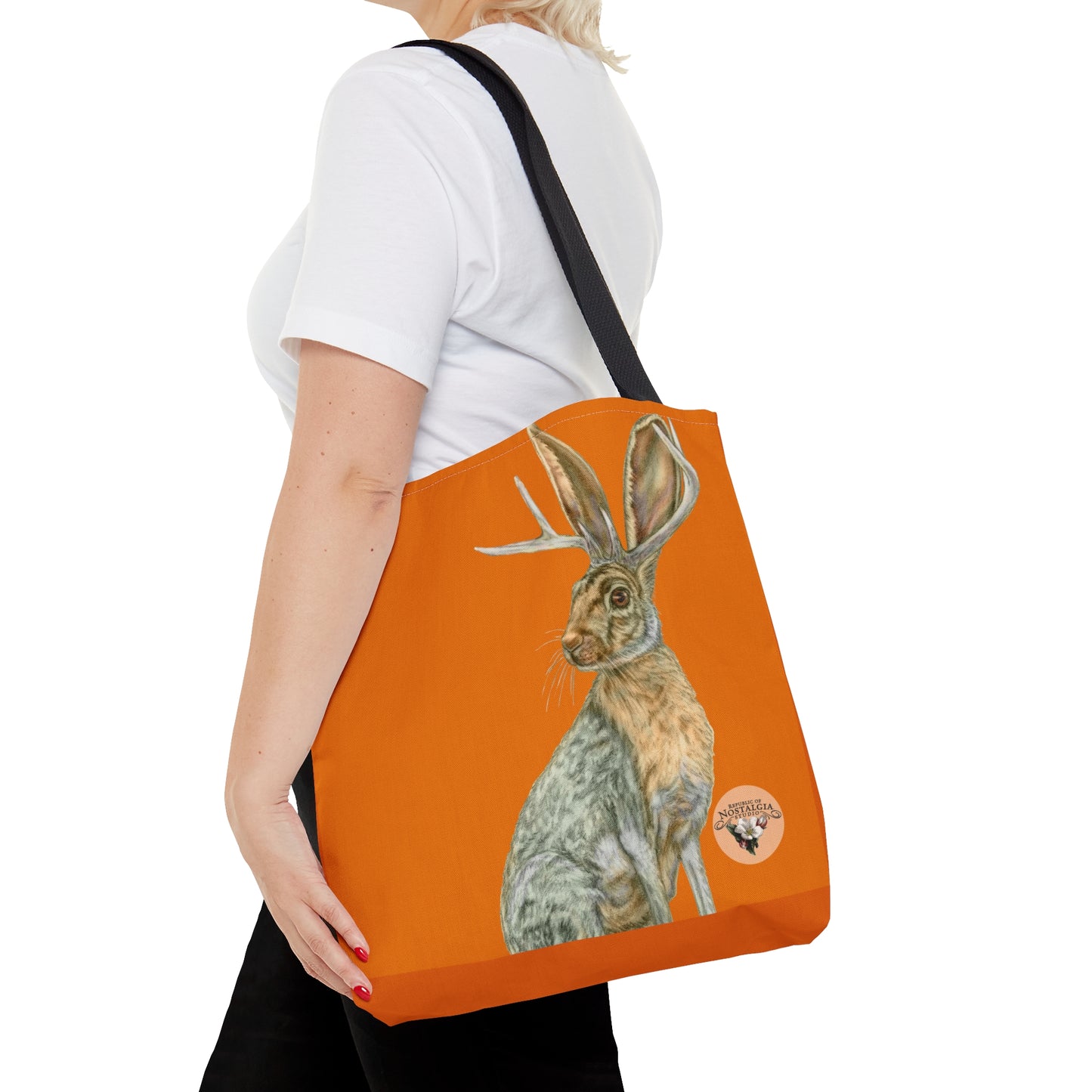 Tote Bag (AOP) - Rowdy Jacks_Tangerine