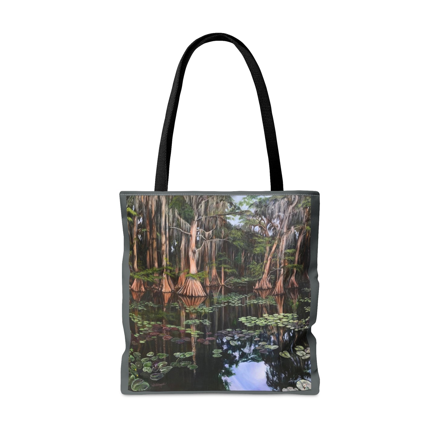 Tote Bag (AOP) - Respiro_Caddo Lake