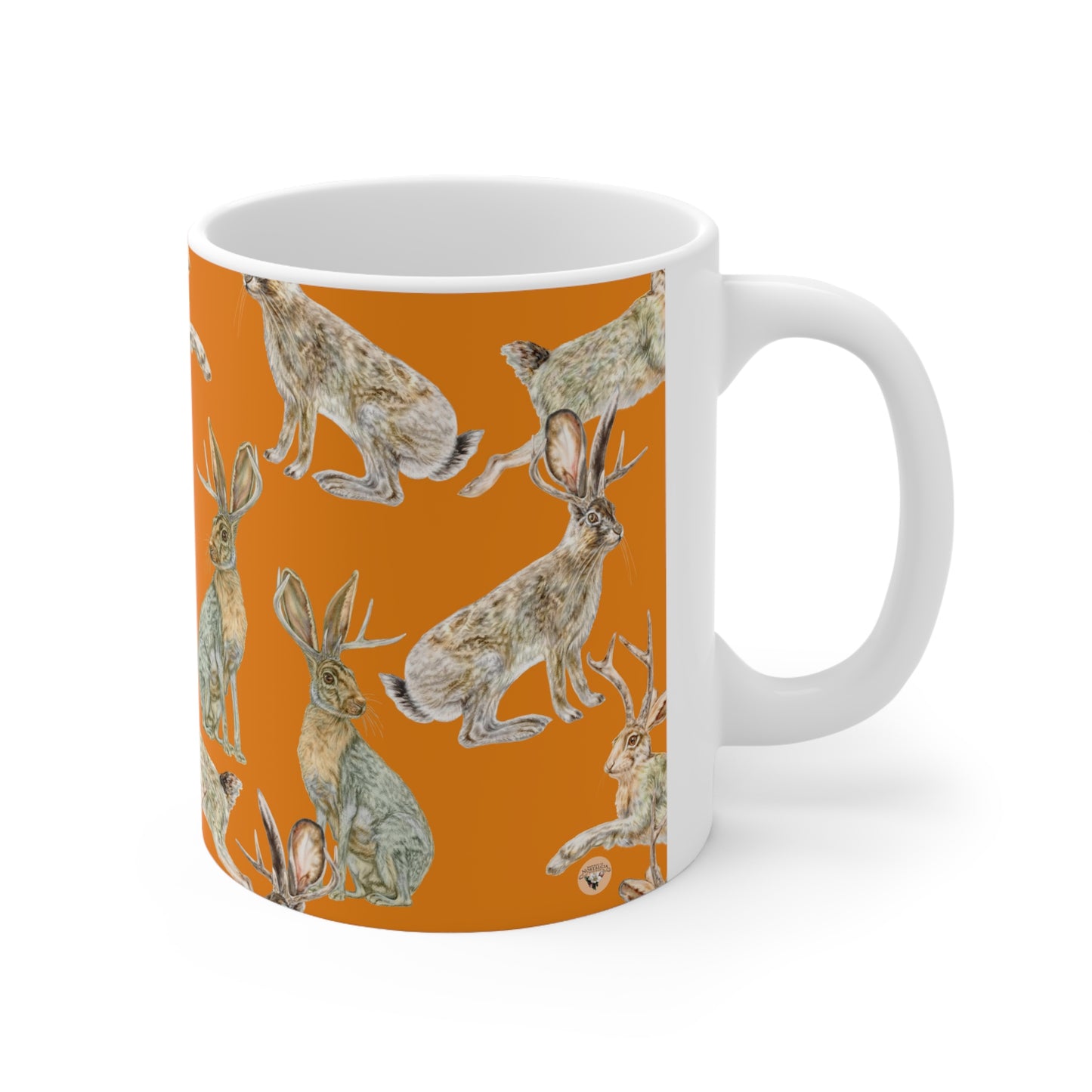 Ceramic Mug 11oz - Rowdy Jacks_Tangerine