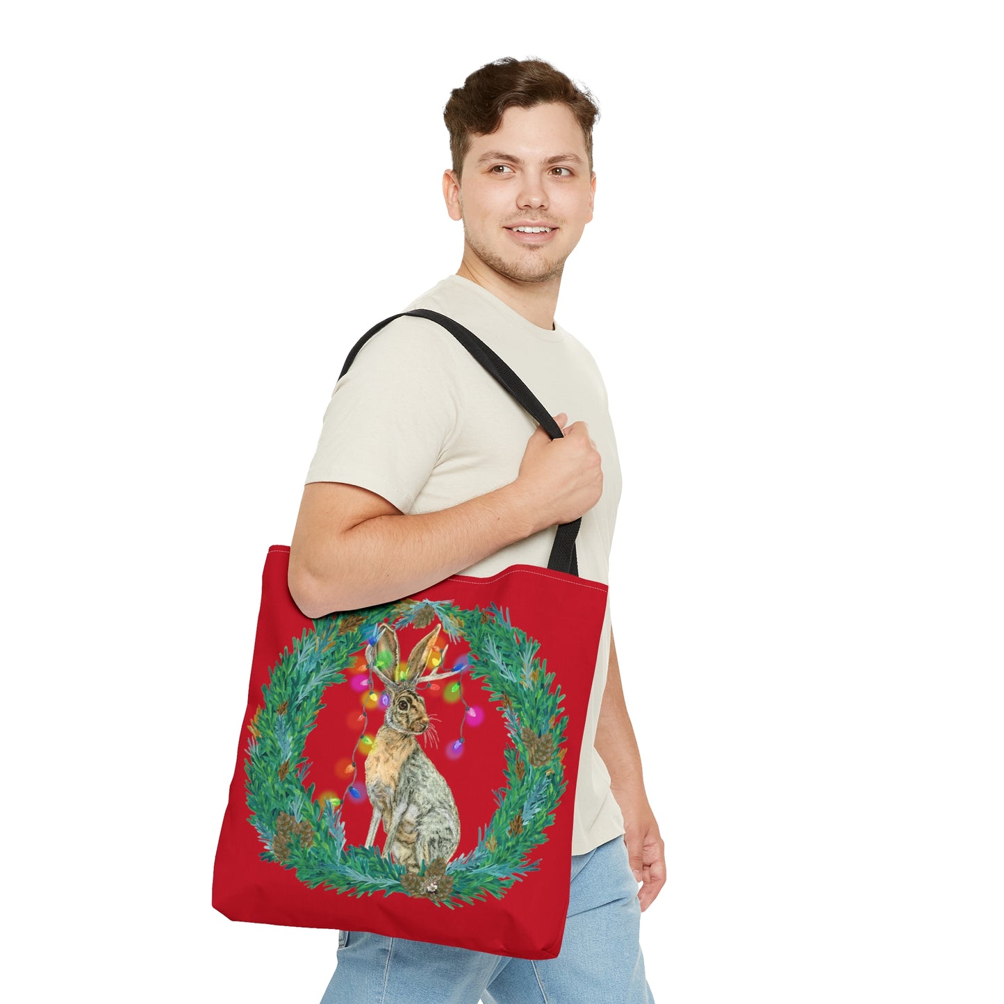 Tote Bag (AOP) - Holiday Jack