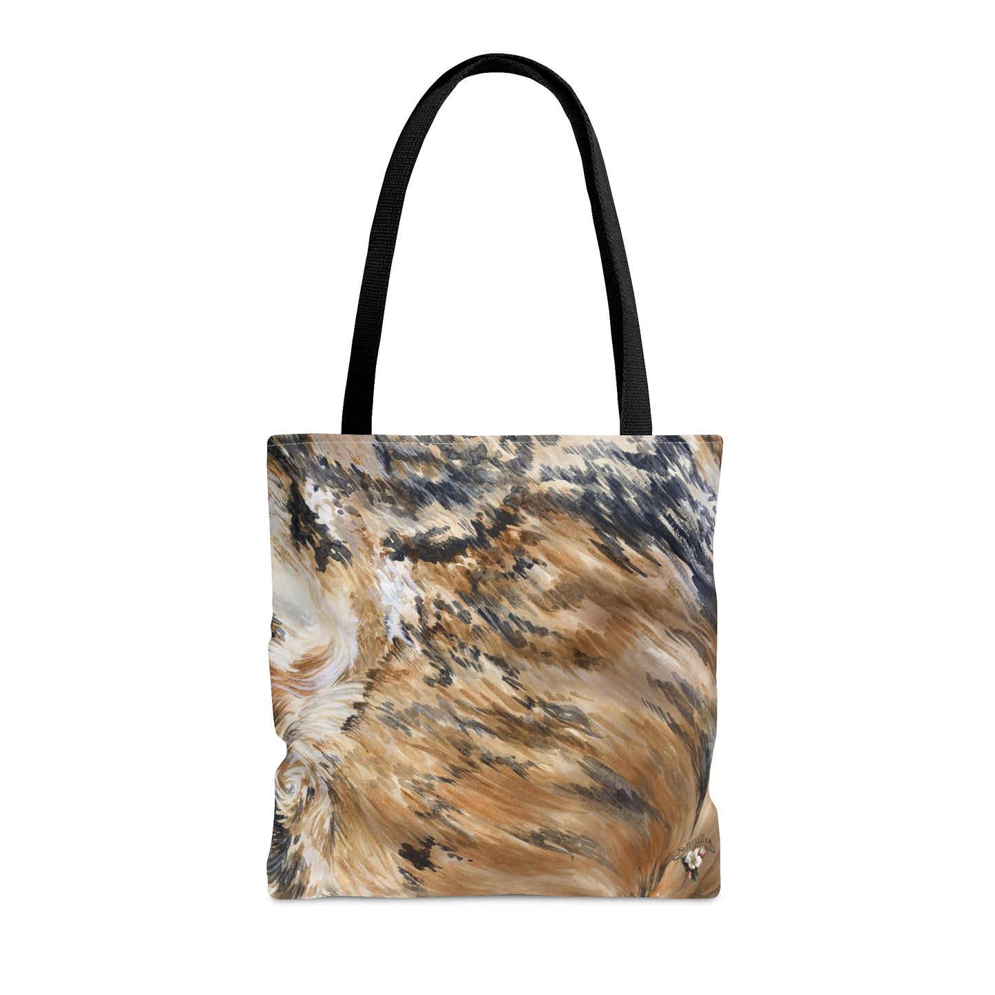 Tote Bag (AOP) - Longhorn Brindle Hide