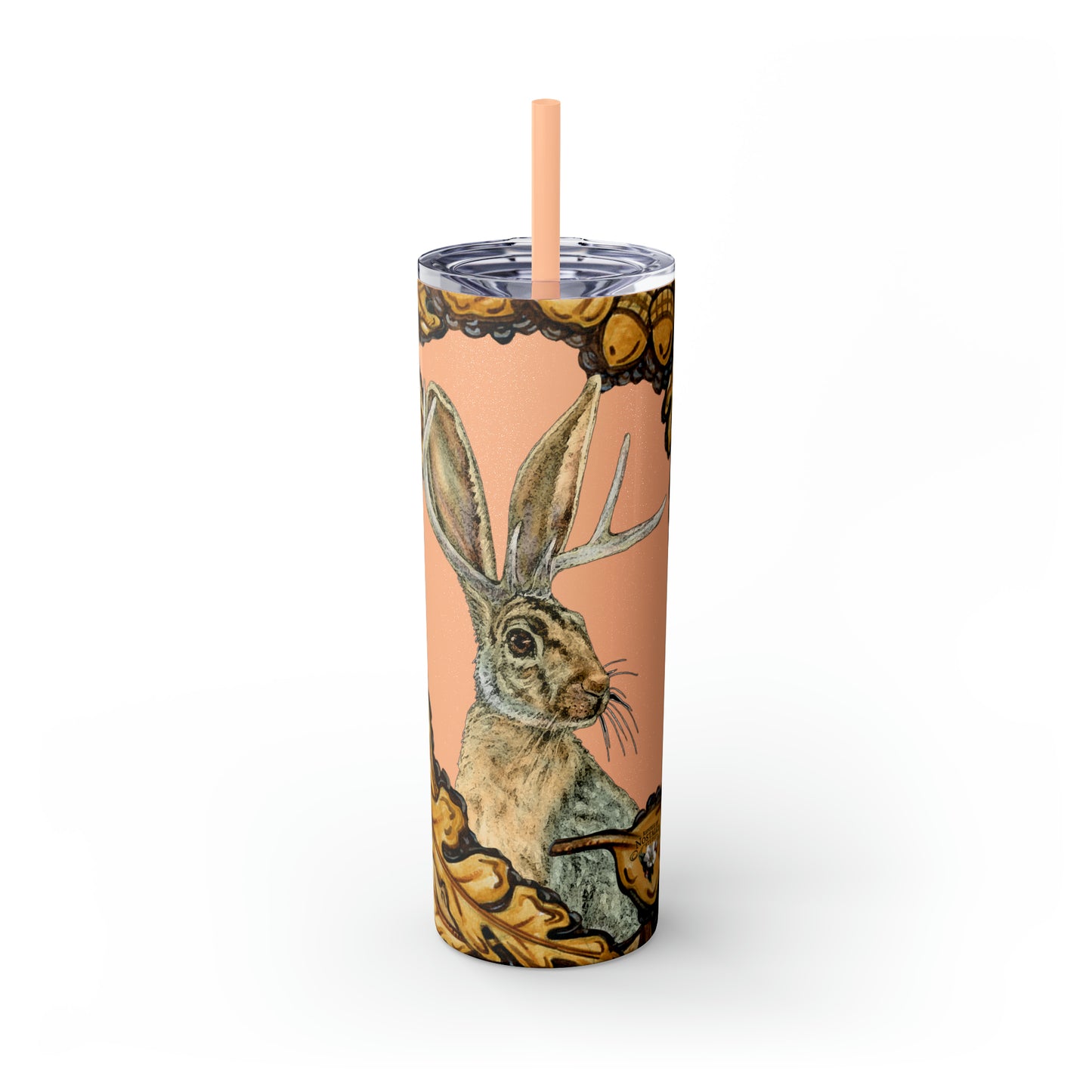 Skinny Tumbler with Straw, 20oz - Jacks Are Wild